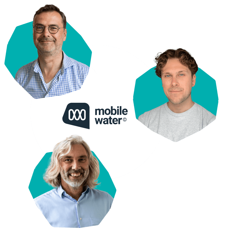 De mannen van Mobile Water